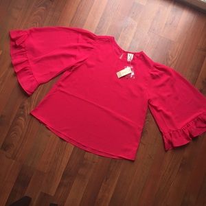 Japna bell sleeve blouse